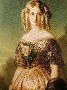 Franz Xaver Winterhalter the duchesse d' aumale Sweden oil painting artist